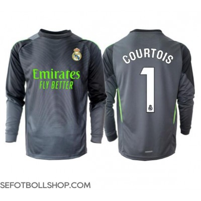 Billiga Real Madrid Thibaut Courtois #1 Målvakt Tredje fotbollskläder 2025-26 Långärmad Billiga Real Madrid Thibaut Courtois #1 Målvakt Tredje fotbollskläder 2025-26 Långärmad